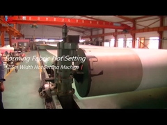 Polyester die Stof voor Document Machine vormen