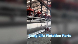Polyurethaan flotatierotor en stator voor mijnbouw | Flotatieonderdelen met lange levensduur