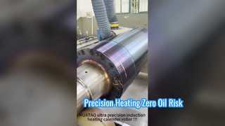 Ultraprecieze inductieverwarmingskalenderrol voor kalanderen onder hoge druk Max. lineaire druk