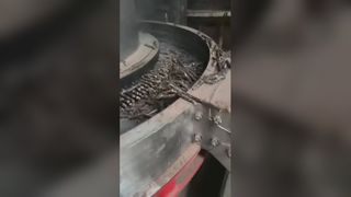 Biomassapelletmachine in actie: stabiel hoog rendement