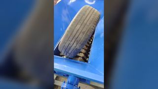 Shredder met dubbele as, autobanden versnipperen voor rubberrecycling