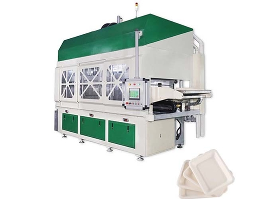 Biodegradable Sugarcane Bagasse Tableware Pulp Molding Machine Fully Automatic Production Line