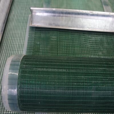 HUATAO Slotted Polyurethane Mesh With Steel Wire Structure Embeded