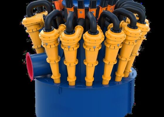 Mining Hydrocyclone Separator 500mm Large Capacity Cyclone For Ore Concentration System