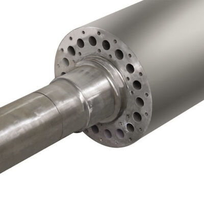 Thermal Calender Roller for Deep Processing Nonwoven Fabric with Maximum Temperature 250°C and Surface Hardness HRC58~62