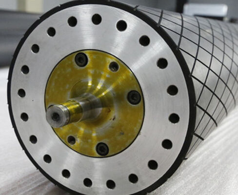 Lightweight High Stiffness Corrosion Resistant Carbon Fiber Roller for Plastic Film Manufacturing