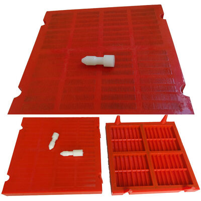 High Wear Resistance Polyurethane Screen Mesh with Anti-Clogging and Customizable Aperture Sizes for Dewatering