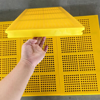Rubber Surface WS 85 Modular Screen Moulded For Vibrating Screen Equipment
