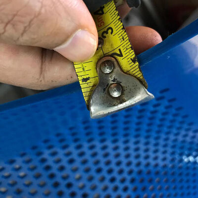 Polyurethane Flip-Flop Screen Panel with 300mm-350mm Width and 1m-3.5m Length for Round/Square/Rectangle Hole Type