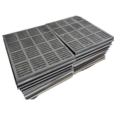 60*20mm High Performance Modular Rubber Screen Panel for Mining Vibrating Screen Applications