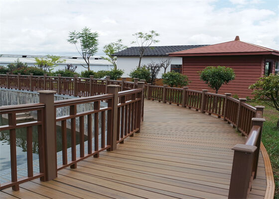 Customized Waterproof Wood Plastic Composite Flooring 3D Decking WPC Board