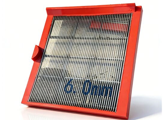 Precision 0.25mm Slot Stainless Steel 304 Sieve Bend Screen for coal Separation