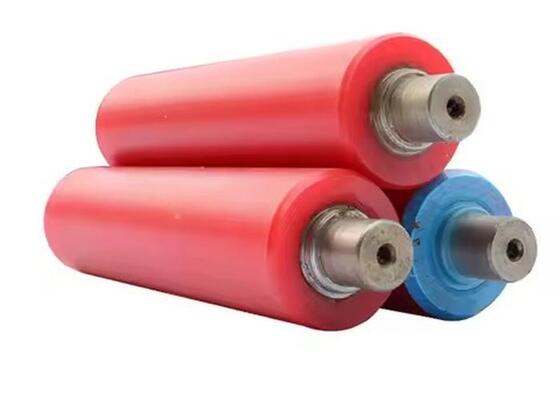 Coal Conveyor Rubber Disc Return Roller Self-Cleaning Design