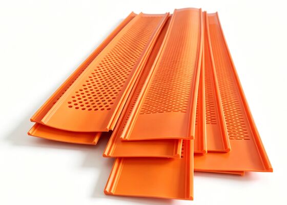 Acid Resistant PU Flip Flow Screen Mesh for Artificial Fertilizer and Salts