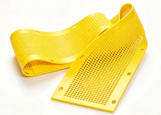 Microbe Resistant Polyurethane Flip Flow Screens for Professional Compost Recycling