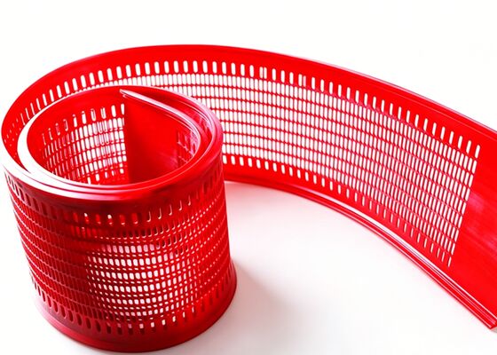 Corrosion Resistant PU Flip Flow Screen Mesh for Chemical Fertilizer Classification