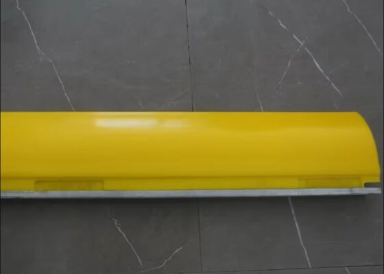 Conveyor Belt Polyurethane Blade Cleaner for Cement Plant Wear Resistant Design