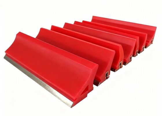 Primary Conveyor Belt Cleaner High Quality PU Blade Yellow Mining Equipment Accessory
