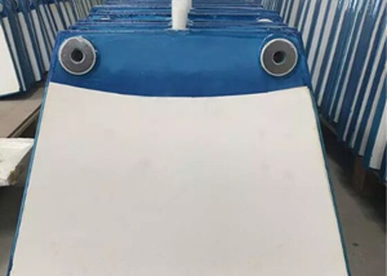 Porous Ceramic Filter Plate High Strength 30 Mpa Flexural Industrial Slurry Separation