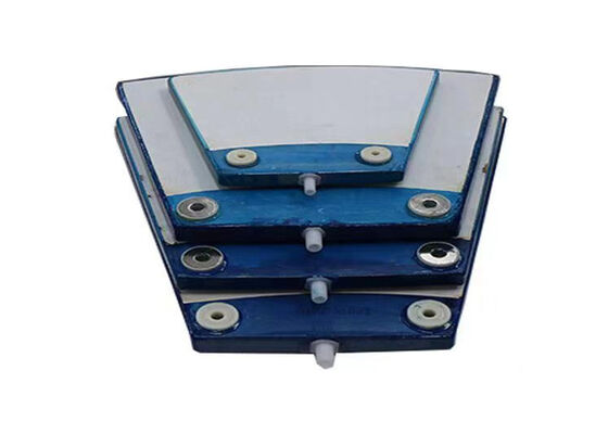 Industrial Ceramic Filter Plate Alumina Base 1 to 10 Micron Pore Chemical Filtration System