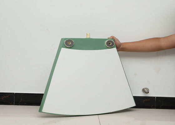 Industrial Ceramic Filter Plate Alumina Base 1 to 10 Micron Pore Chemical Filtration System