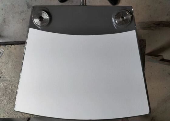 Microporous Ceramic Filter Plate White Corundum Material High Precision Solid Liquid Use