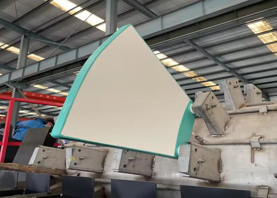 Ceramic Filter Plate Alumina Material High Flux 1000 L Per Square Meter Per Hour