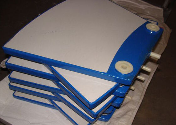 Ceramic Filter Plate Alumina Material High Flux 1000 L Per Square Meter Per Hour