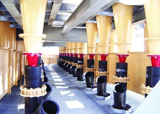 High Efficiency Mining Hydrocyclone Separator with Wear Resistant PU Liner and 30-100μm Cut Size