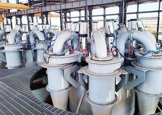 Thick Wall Plastic Hydrocyclone Wear Resistant For Long Term Mining Using