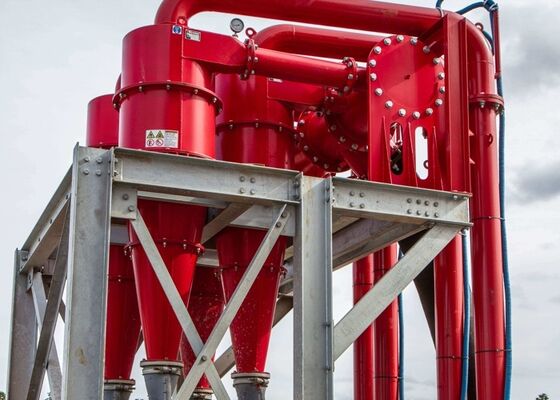 High Strength Plastic Hydrocyclone For Mining Slurry Classification And De watering