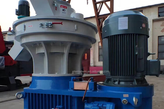 22kW Low Noise Biomass Briquette Maker for School Heating