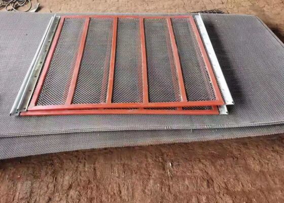 Mining Screen Mesh with Self Cleaning and Anti Clogging Design