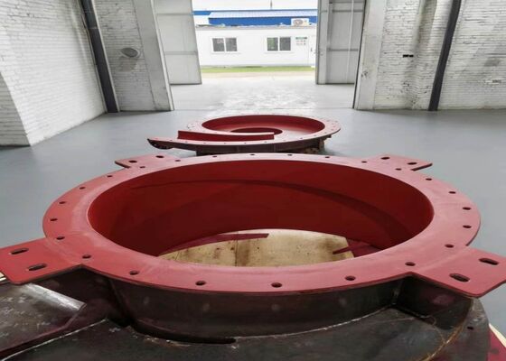 Liquid-Phase Processing Wear Resistant Rubber Sheet Bolt Fixed 80 Shore A Rubber Lining Plate for Mining