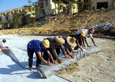3 Layer Geocomposite Clay Liner 5000g Weight Bentonite With Nonwoven Geotextile