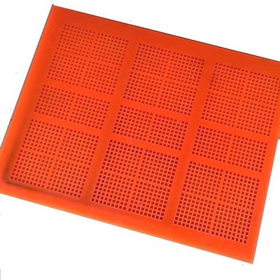 Polyurethane Screen Panel with High Tensile Strength and 0.125mm Aperture for Sand Dewatering