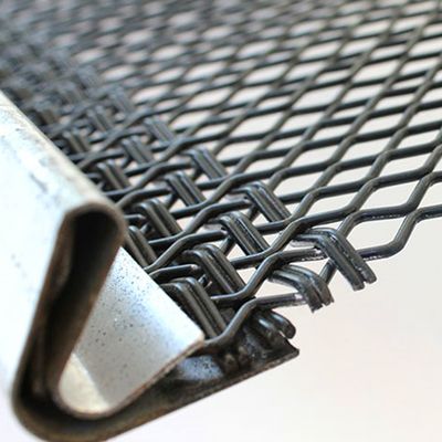 Heavy Duty Self-Clean Mesh with Polyurethane and Steel Material for Sand and Gravel Industry