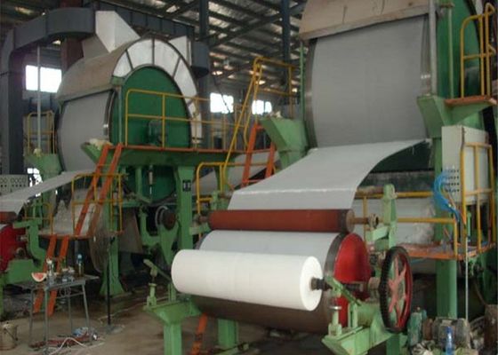 Fully Automatic Toilet Paper Machine 3800mm Type High Speed Paper Napkin Machine