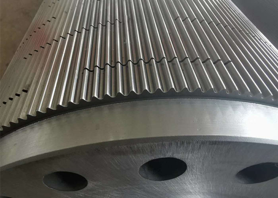 A/C/B/E/F fluittype verchroomde golfrol voor golfkartonmachine
