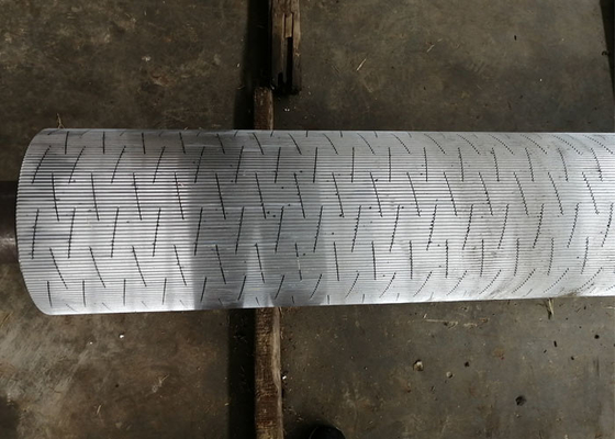Wolfraamcarbide gecoate gegolfde rol voor kartonnen gegolfde machine