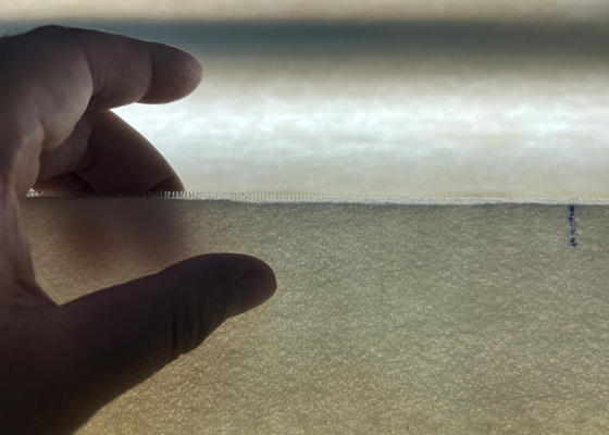 High Speed Paper Machine Seam & Endless 9.3m breed Press Felt Paper Machine Felt voor de productie van kraftpapier