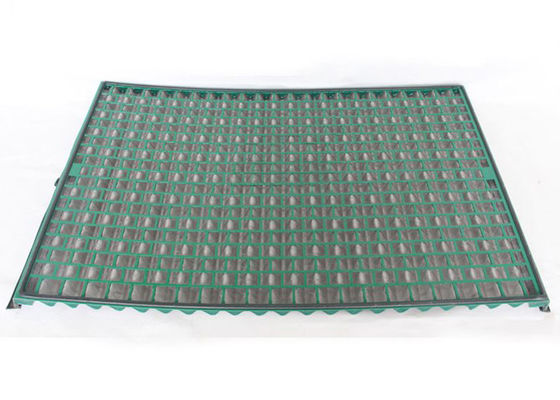 Hoogfrequente golfscherm roestvrijstalen schalie-schudscherm met groot effectief oppervlak voor olieveld-boringen