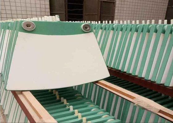 Hoogprecisie 3 M2 keramische filterplaat voor ontwatering van mijnafval
