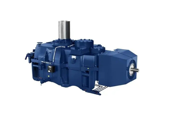 Chemische industrie QVRC2-10 Helical Bevel Right Angle Shafts Gearboxes voor mixers
