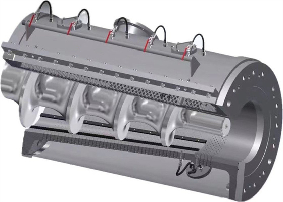 12-26 inch spiraalplug schroef voedingsas voor MDF-HDF-installatie