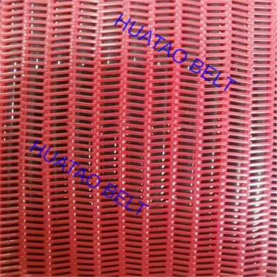 Polyester Rood Kleur Matpre Verwarming Gordel Voor MDF Productie