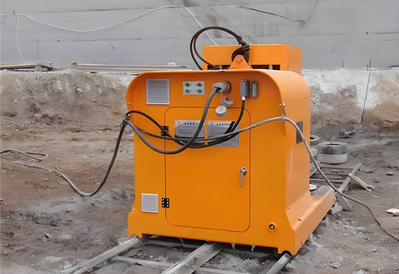 Hoge Efficiëntie Granietgroeve Diamant Draadzaagmachine Voor Granietwinning