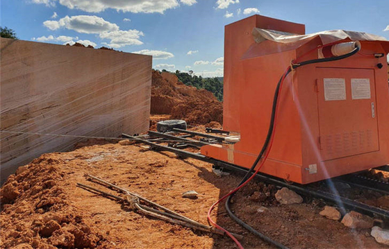 Hoog snelheidsstenen, granit, diamantdraadzaag voor de mijnbouw