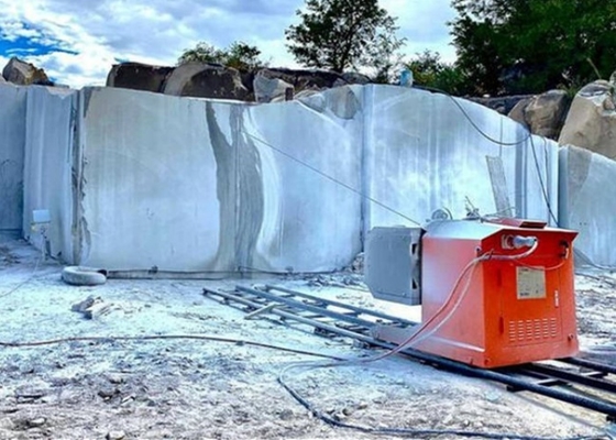 Marmer met weinig afval Specific Diamantdraadzaag voor zacht / medium marmer