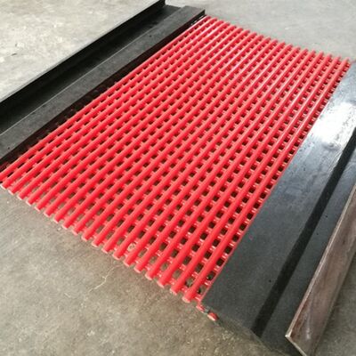 Op maat gemaakte tufflex scherm met 200% levensduur en PU-gecoate staaldraad voor mijnbouw toepassingen